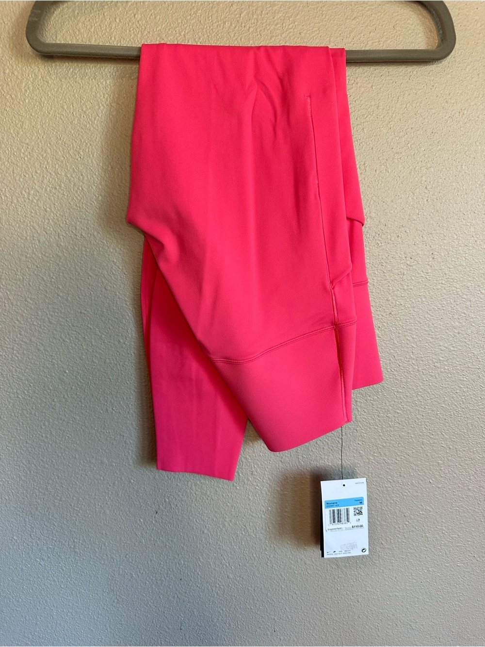 Nike high rise 7/8 length legging, pink